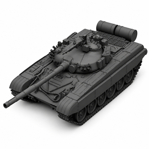 SSMODEL 1/72 1/144 Multi Scale T-72M1 Tank Resin  MODEL kit TSS0390