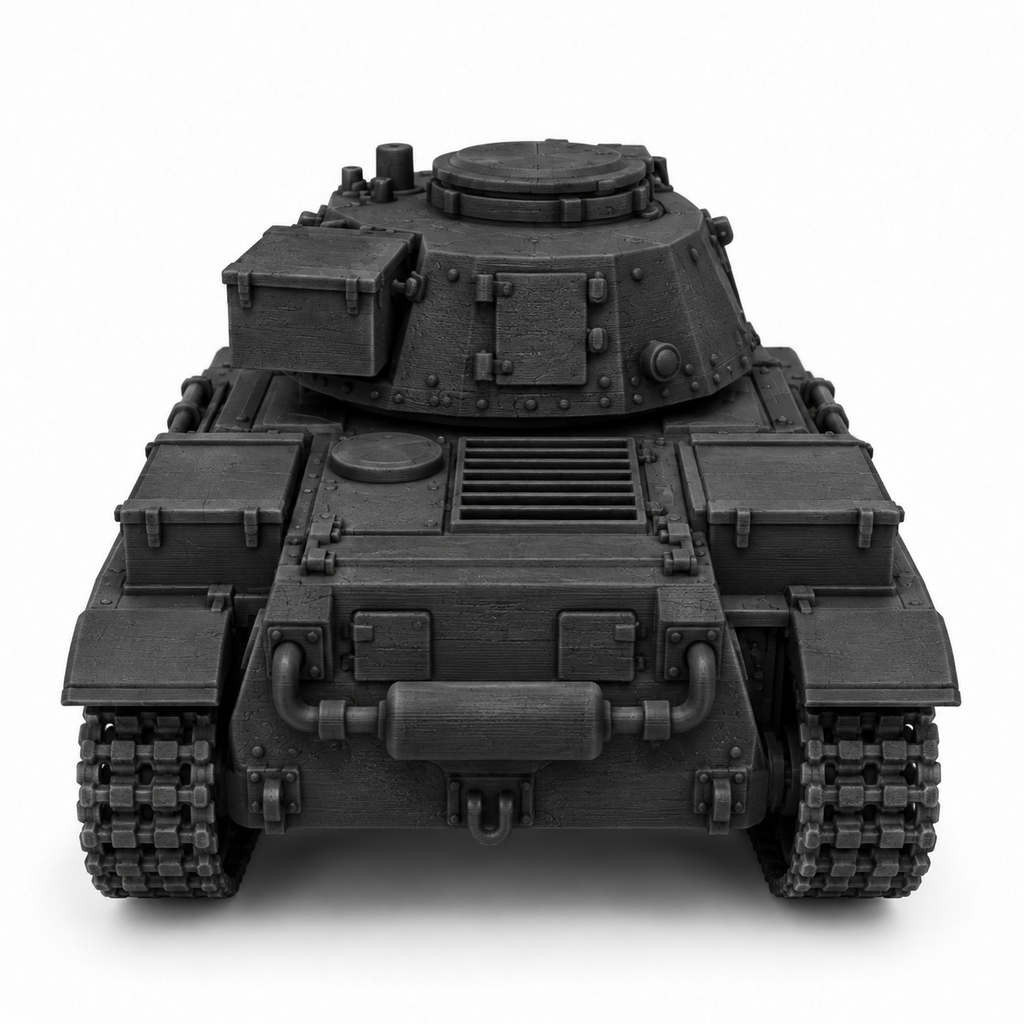 SSMODEL 1/72 1/144 Multi Scale Toldi III Tank Resin Model Kit TSS0744