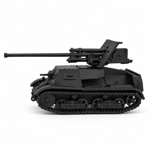 SSMODEL 1/72 1/144Multi Scale ZIS-30 Light SPG USSR Tank Resin MODEL KIT TSS1407