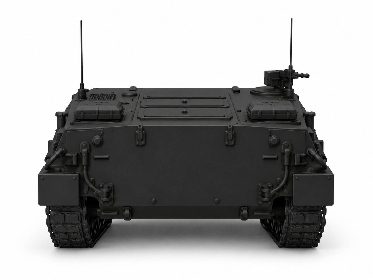 SSMODEL 1/72 1/144 Multi Scale BTR50PK Soviet coldwar APC tank Model Kit TSS0289 — detail view 2