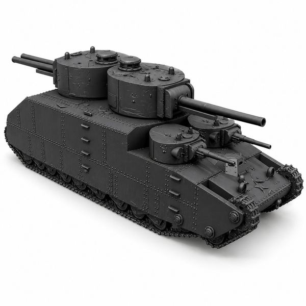 SSMODEL 1/72 1/144 T-39 Soviet experimental superheavy tank MODEL KIT TSS0462