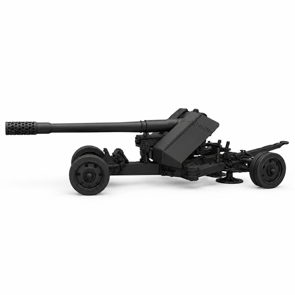 SSMODEL 1/72 1/144 Multi Scale 128mm anti-tank Pak 44 Resin MODEL KIT TSS1432