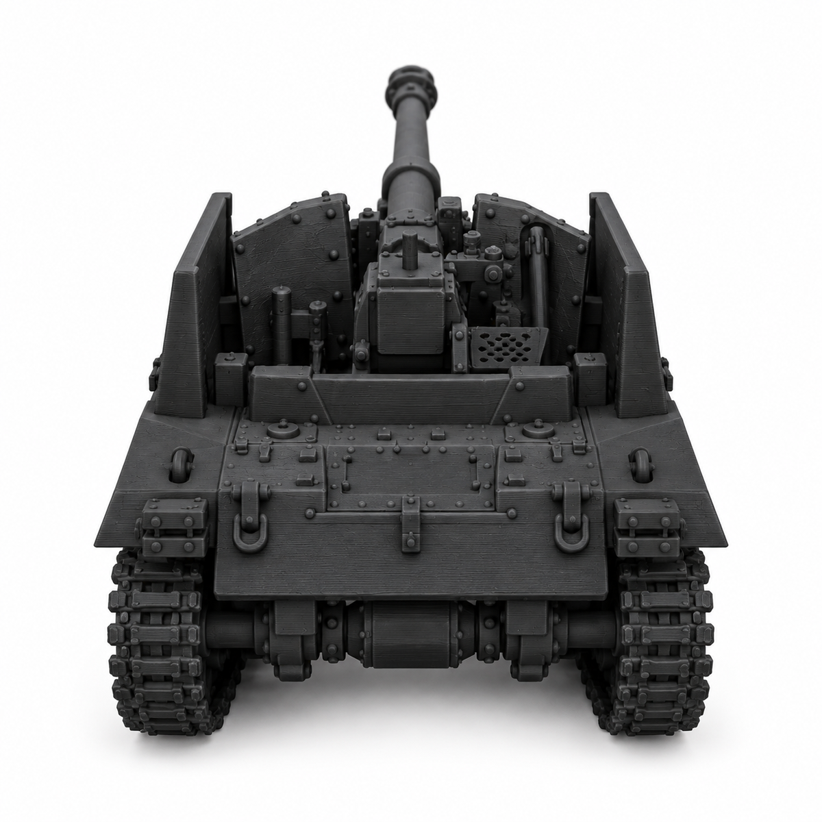 SSMODEL 1/72 1/144 M3A3 with Pak 40 Yugoslav light tank Resin Model Kit TSS0269 — detail view 2