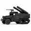 SSMODEL 1/72 1/144 M2A1 Half-Track Triple Rocket Launcher Resin Model TSS1505