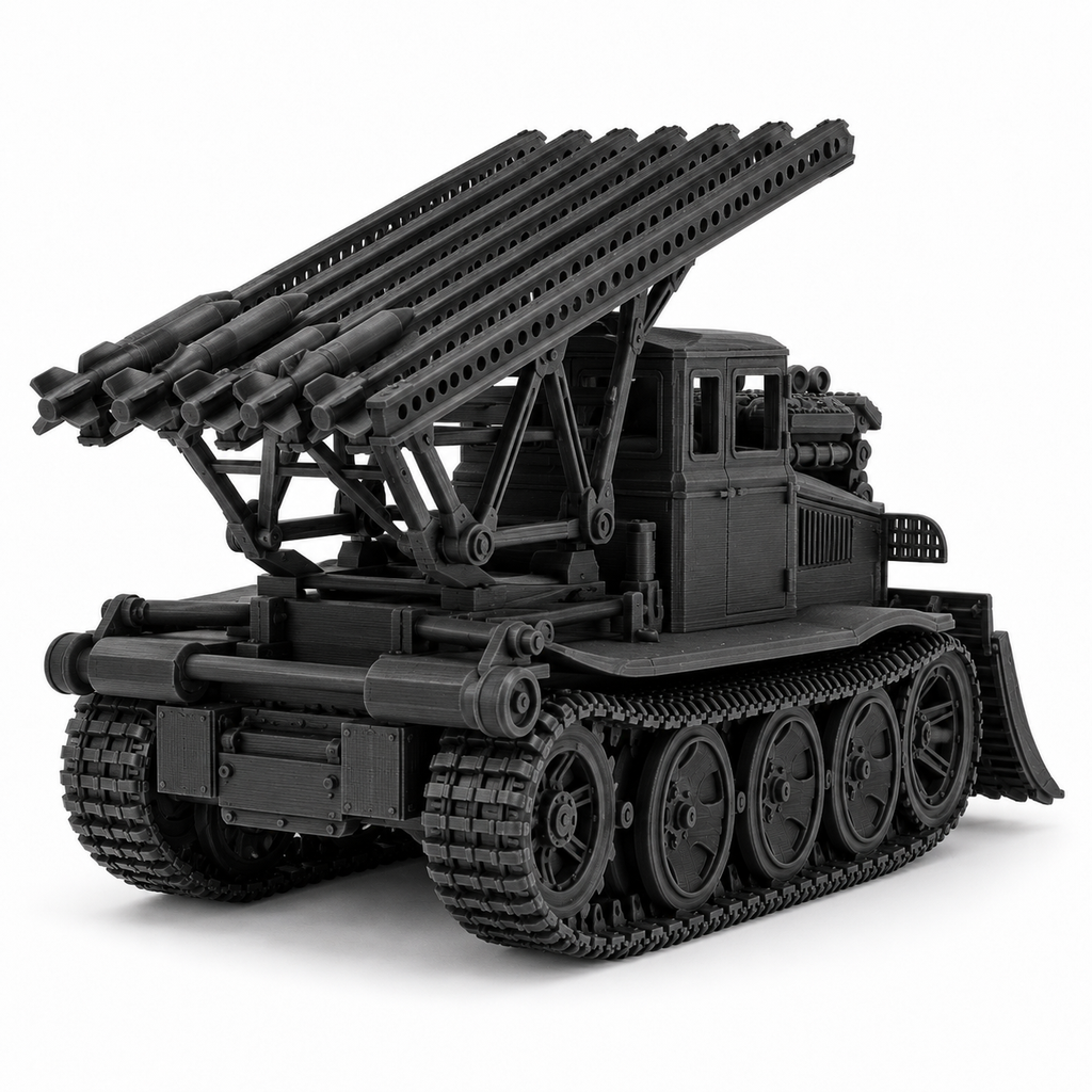 SSMODEL 1/72 1/144 WWII USSR Katyusha BM13 Cyberpunk Sci-Fi Resin ModelTSS1010