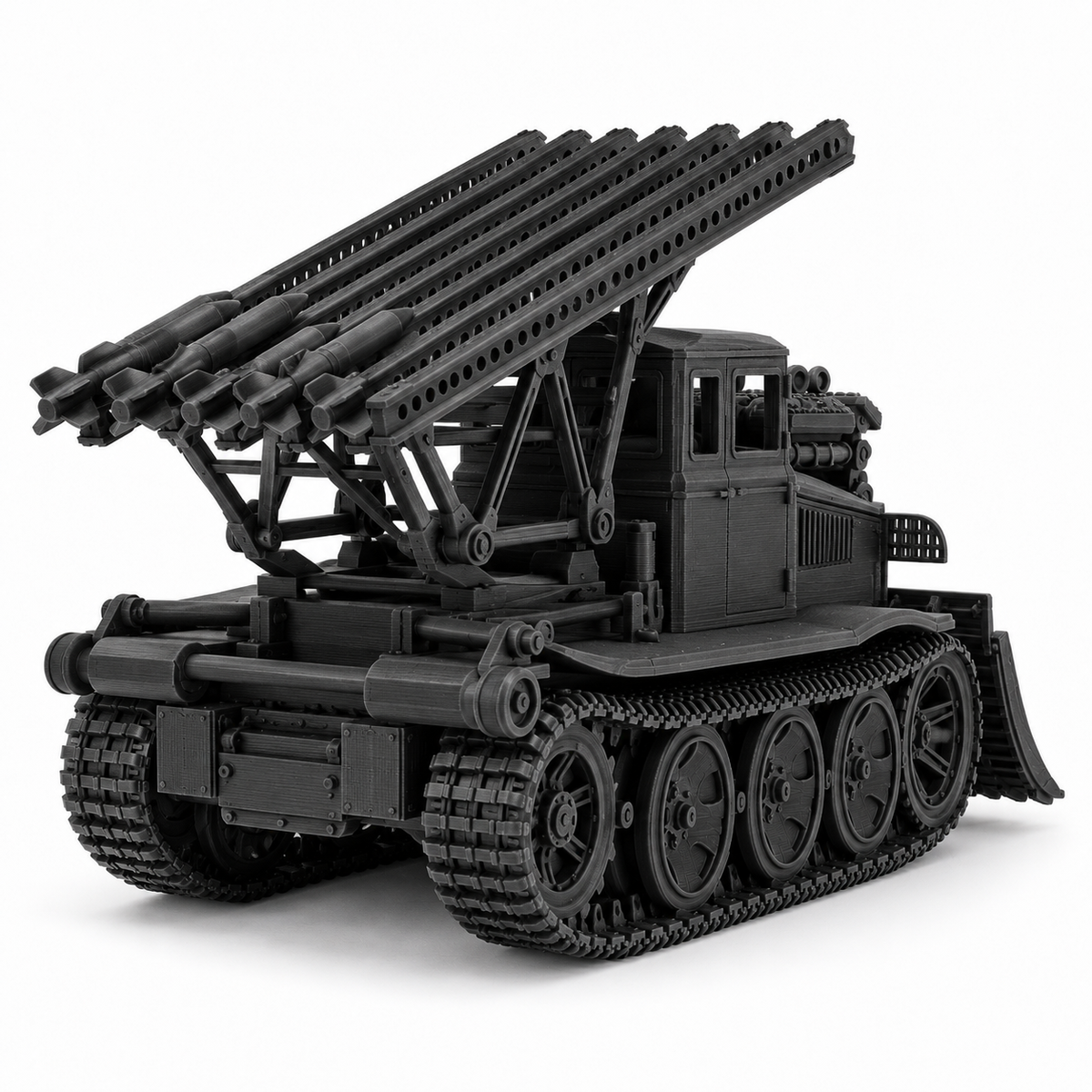 SSMODEL 1/72 1/144 WWII USSR Katyusha BM13 Cyberpunk Sci-Fi Resin ModelTSS1010 — detail view 5