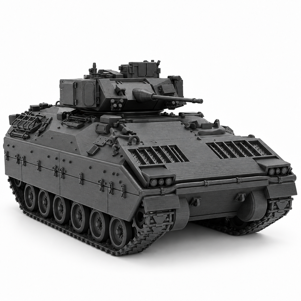 SSMODEL 1/72 1/144 Multi Scale Bradley M3 CFV Tank Resin Model Kit TSS0715