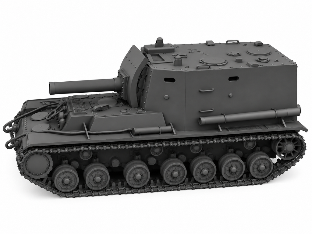 SSMODEL 1/72 1/144 Object 212 Concept AFV Vehicle Resin Scale Model Kit TSS0513