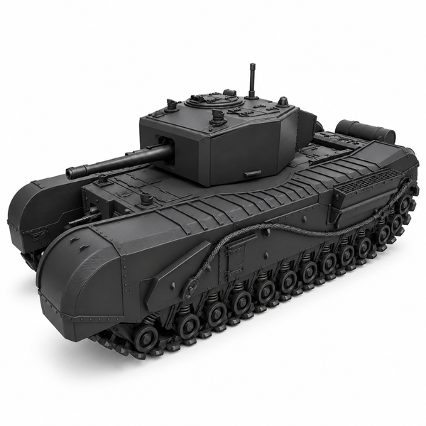 SSMODEL 1/72 1/144 Multi Scale Churchill MK III UK Tank Resin Model Kit TSS0800
