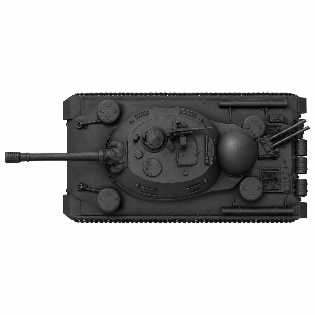SSMODEL 1/72 1/144 Multi Scale 220TP Pancernik Heavy Concept AFV Model TSS0526