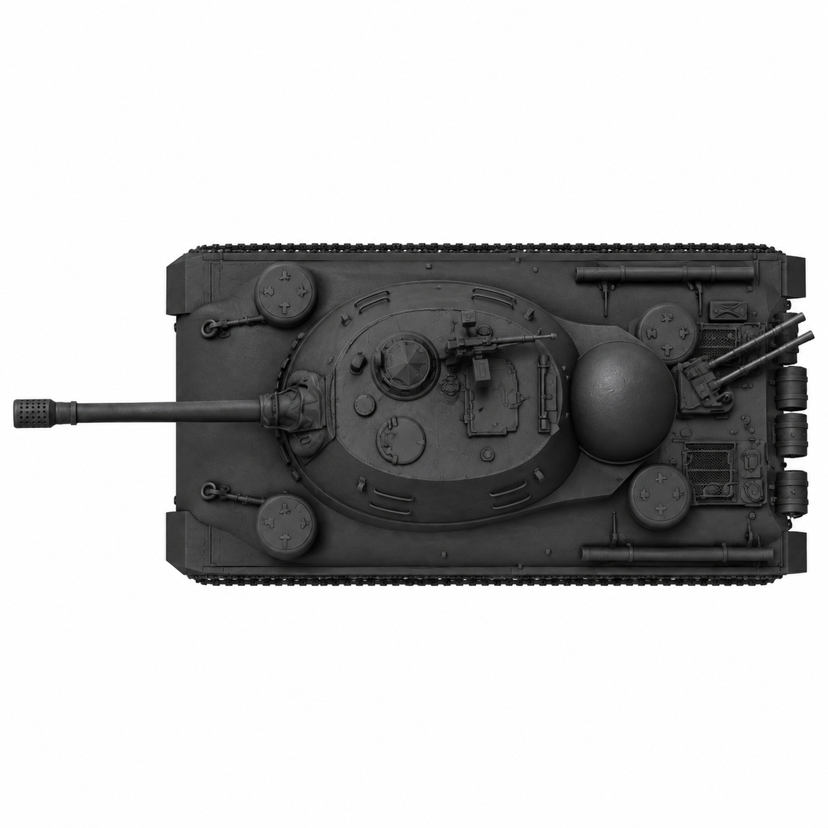 SSMODEL 1/72 1/144 Multi Scale 220TP Pancernik Heavy Concept AFV Model TSS0526 — detail view 3
