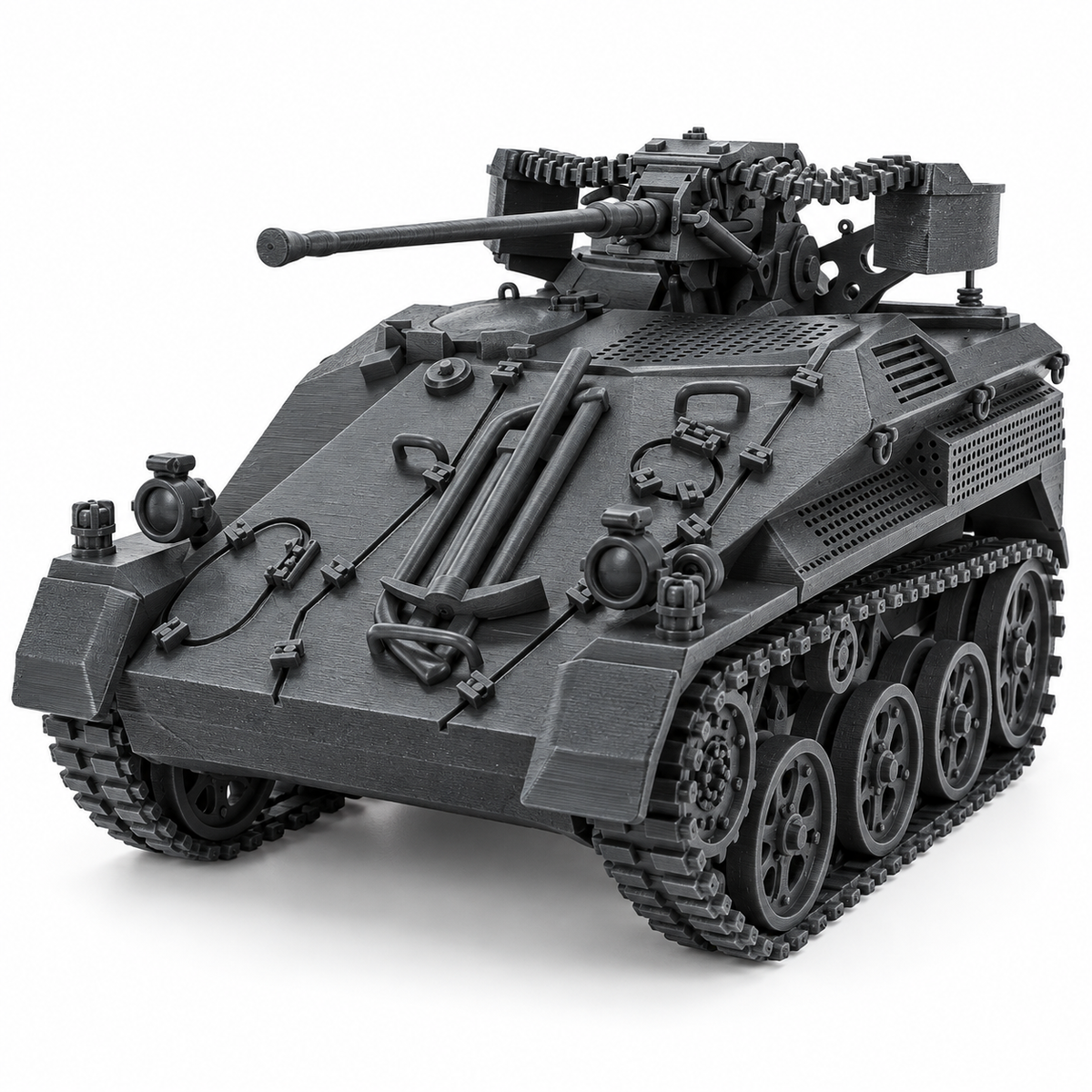 SSMODEL 1/72 1/144 Multi Scale Wiesel1 Mk20 Germany Tank Resin Model Kit TSS0706 — detail view 13