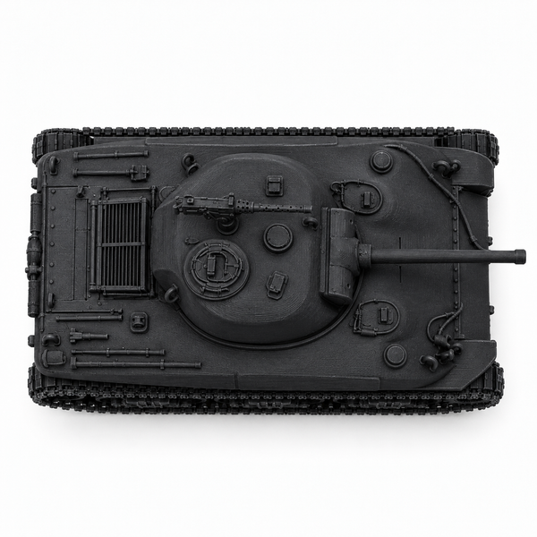 SSMODEL1/72 1/144 Multi-Scale M4A1 Sherman Late US Medium Tank MODEL KIT TSS0203