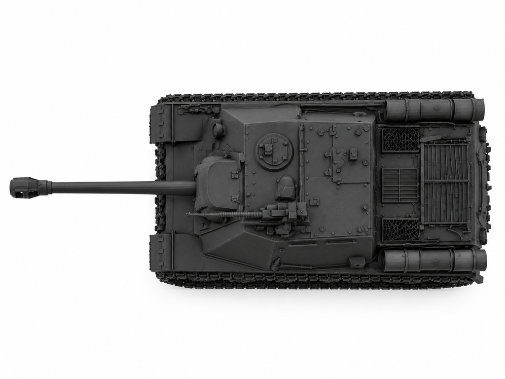 SSMODEL 1/72 1/144 Multi Scale ISU-122s Tank Resin MODEL kit TSS0032