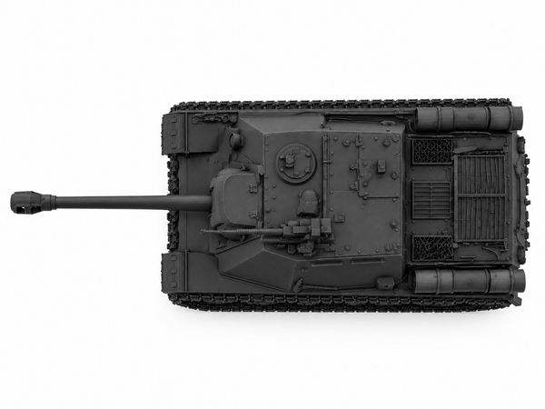 SSMODEL 1/72 1/144 Multi Scale ISU-122s Tank Resin MODEL kit TSS0032