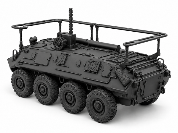 SSMODEL 1/72 1/144 BTR-60PU Soviet coldwar command vehicle Resin Model TSS0290