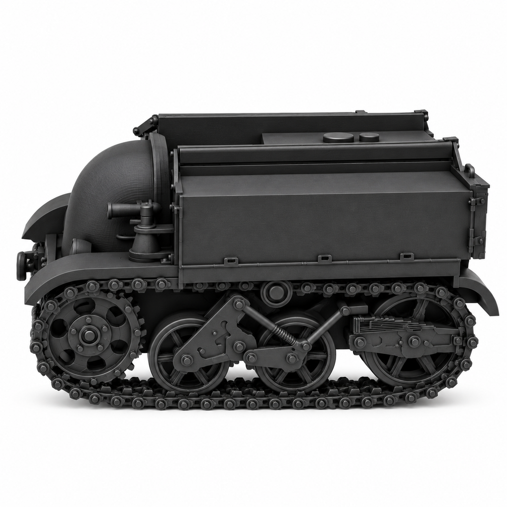 SSMODEL 1/72 1/144  Soviet Vanguard Artillery Tractor Tank MODEL kit TSS0016