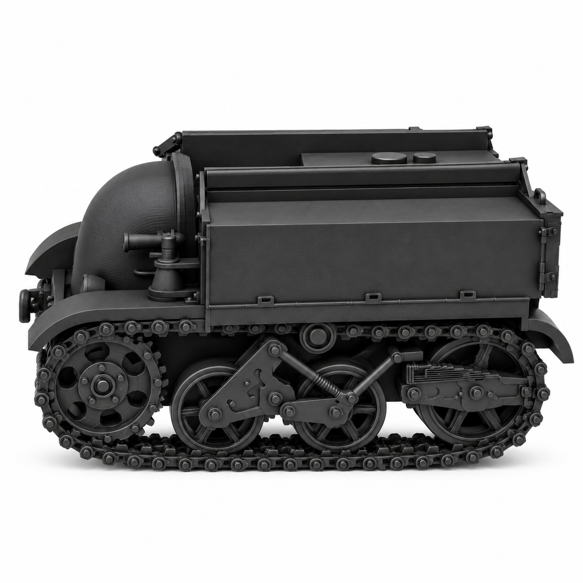SSMODEL 1/72 1/144  Soviet Vanguard Artillery Tractor Tank MODEL kit TSS0016 — detail view 2