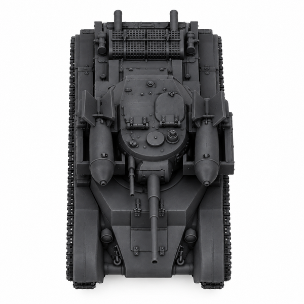 SSMODEL 1/72 1/144 Multi Scale RBT-7 Soviet fictional tank Resin Model TSS0156