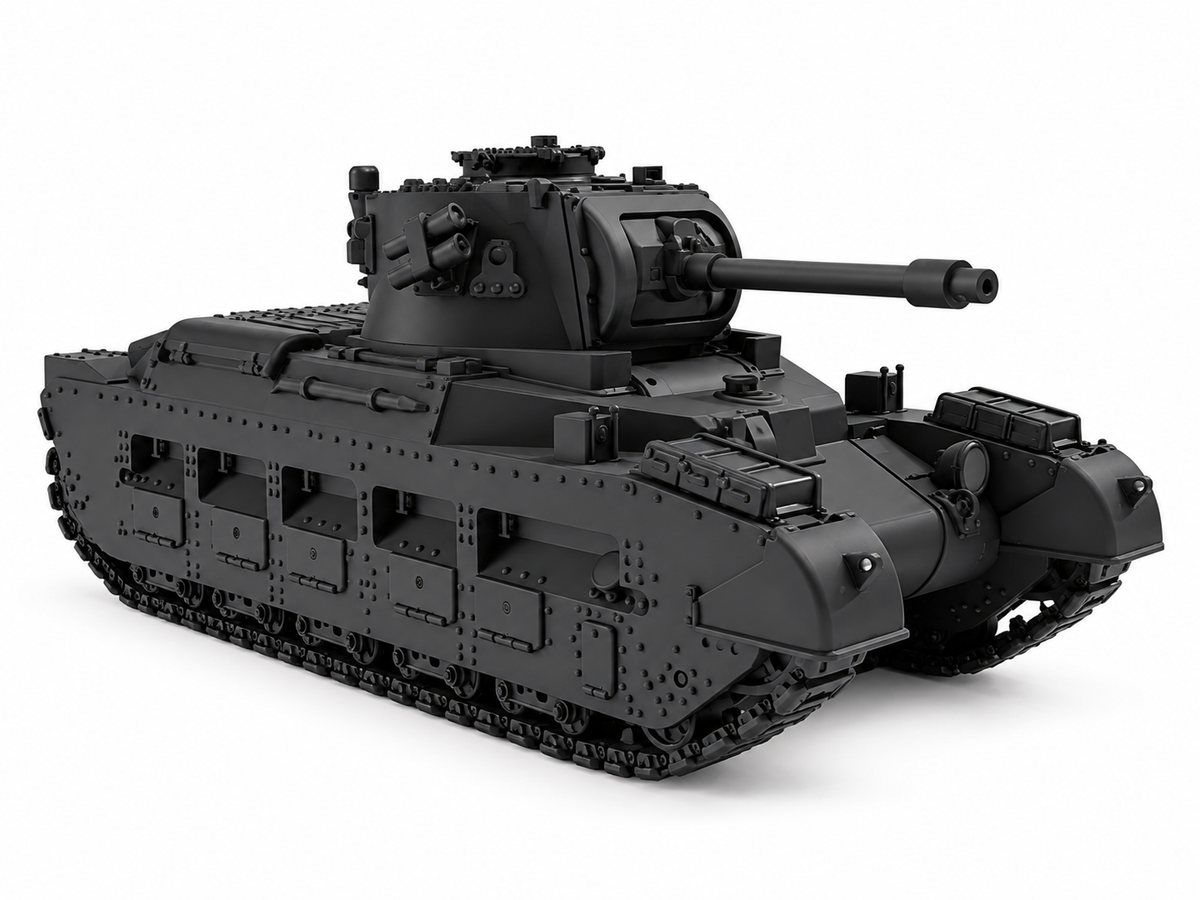 SSMODEL 1/72 1/144  Multi Scale Matilda Frog Australia UK WW2 Tank MODEL TSS0622 — detail view 12