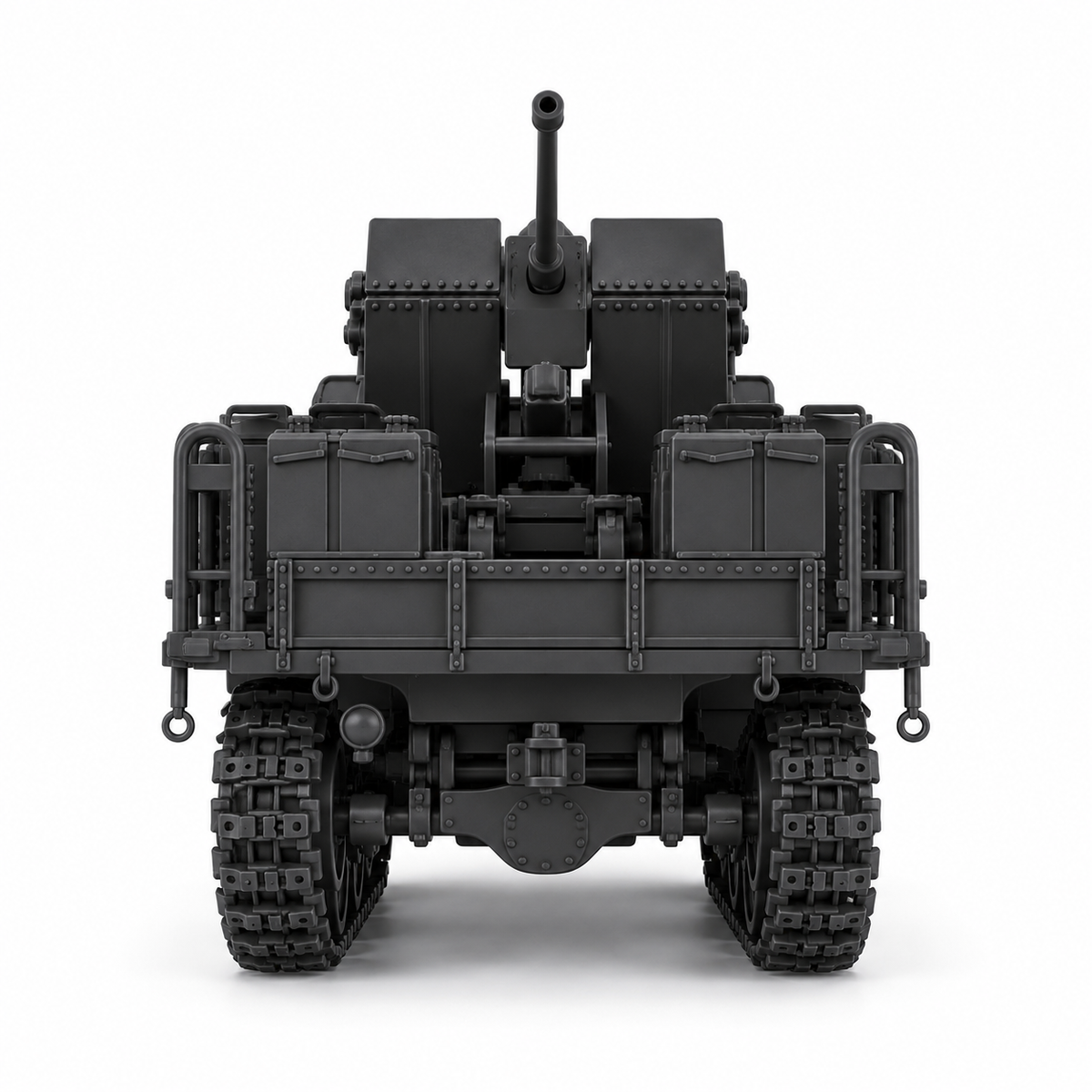 SSMODEL 1/72 1/144 Half-track Sd.Kfz.10/4 with 2cm Flak 30 Resin MODEL TSS1522 — detail view 4