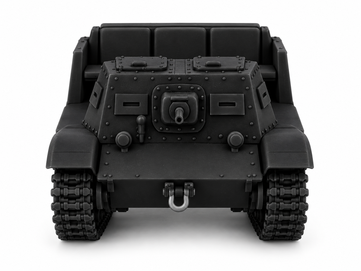 SSMODEL 1/72 1/144 T-20 Armored Tractor Komsomolets Tank Resin MODEL kit TSS1107 — detail view 3