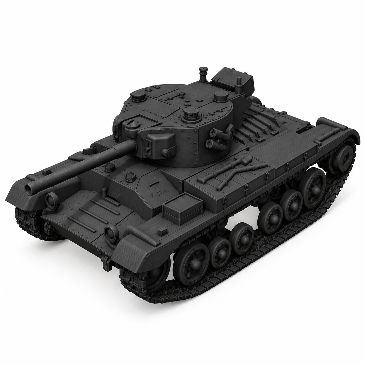 SSMODEL1/72 1/144 Multi-Scale Valentine Mk X XI UK Light Tank MODEL KIT TSS0213 — detail view 14