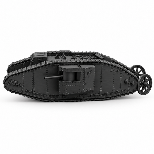 SSMODEL1/72 1/144 WW1 UK Mark I Tank 1916 British Empire Resin Model Kit TSS1203
