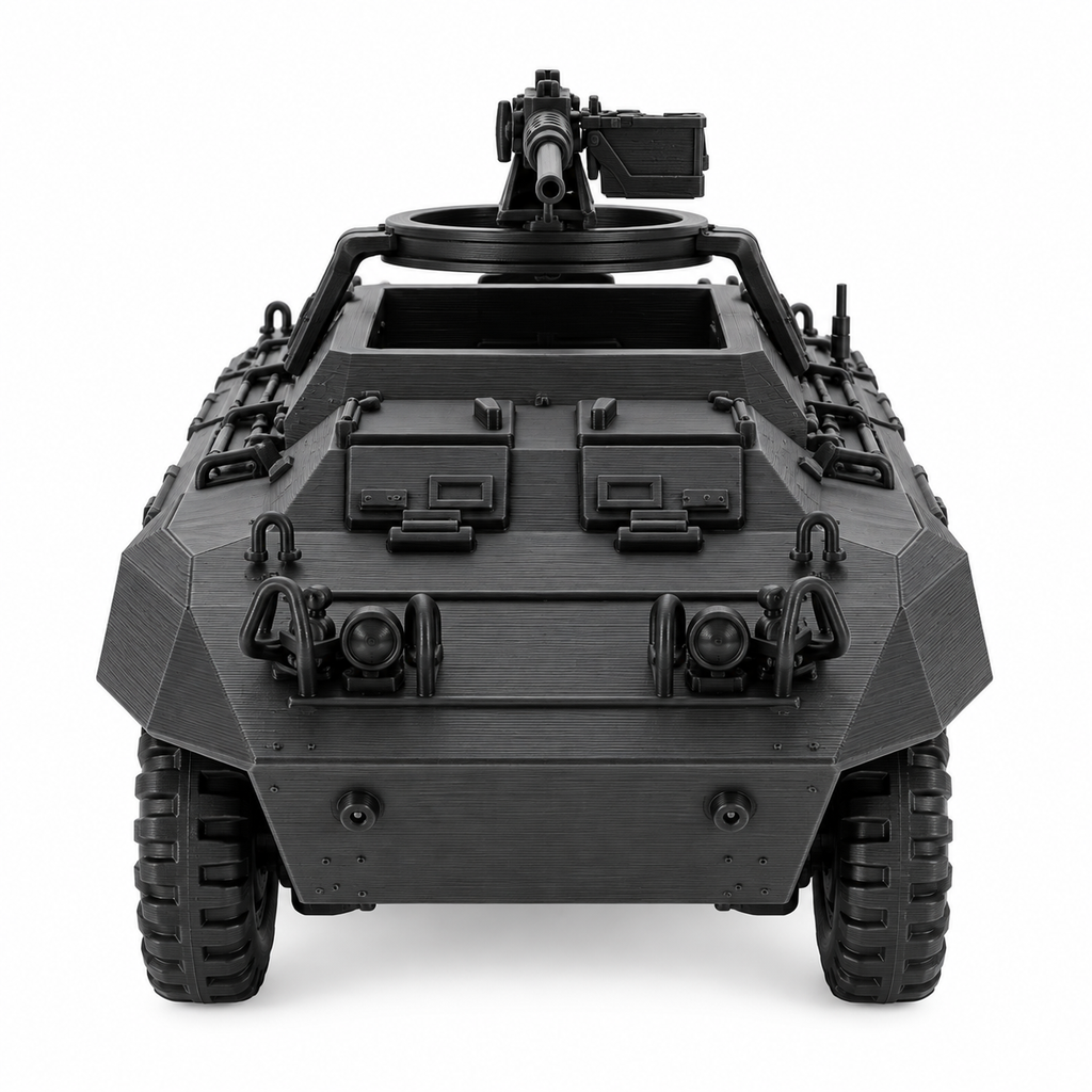 SSMODEL 1/72 1/144 Multi-Scale WWII US M20 Armored Utility Car Model Kit TSS1077