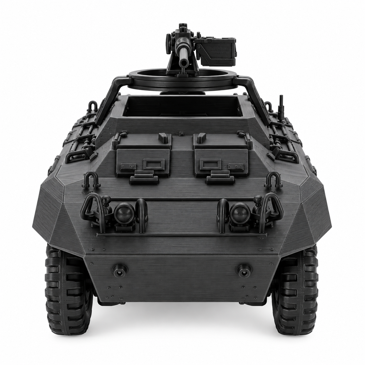 SSMODEL 1/72 1/144 Multi-Scale WWII US M20 Armored Utility Car Model Kit TSS1077 — detail view 2