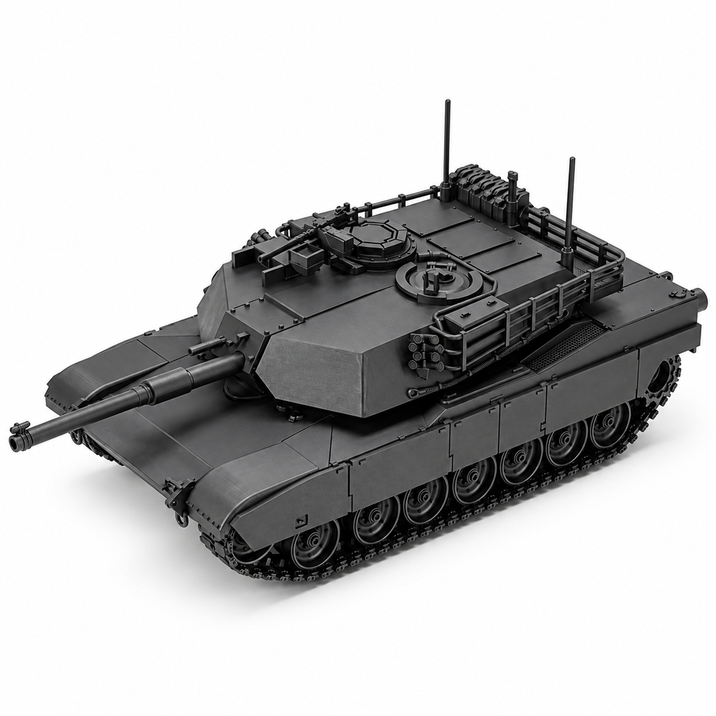SSMODEL 1/72 1/144 M1 Abrams M1IP version 105mm gun Tank MODEL kit TSS0604