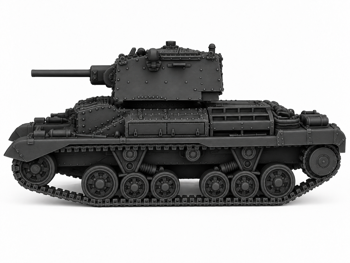 SSMODEL 1/72 1/144 Cruiser A10 Mk.IIA CS Close Support Tank MODEL kit TSS1374 — scale model kit