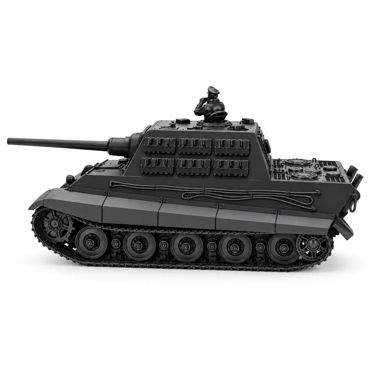 SSMODEL 1/72 1/144 WWII German Jagdtiger Late Production Resin Model Kit TSS1268 — detail view 3