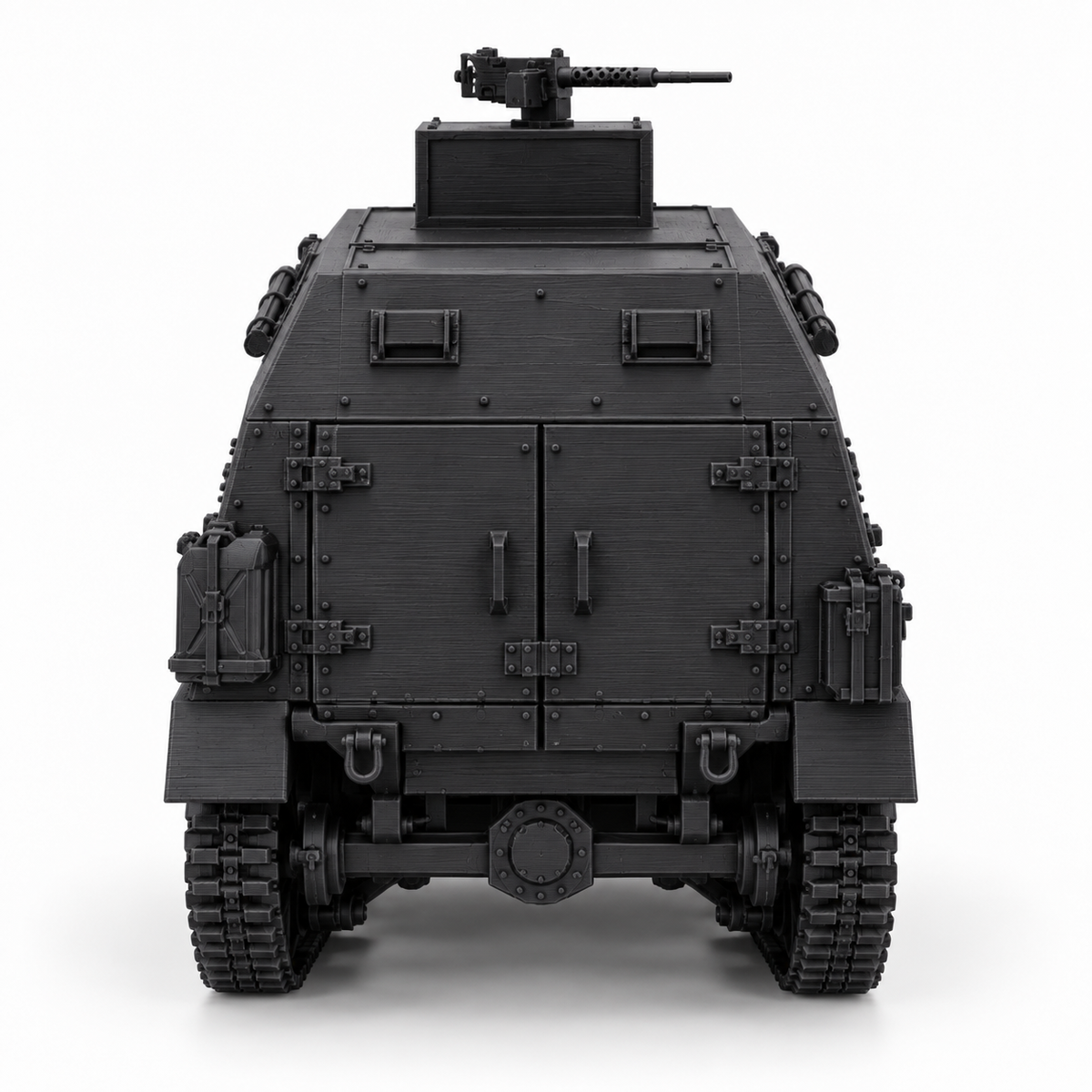 SSMODEL 1/72 1/144 WWII US M3 Half-track Command Version Resin Model Kit TSS0881 — detail view 5