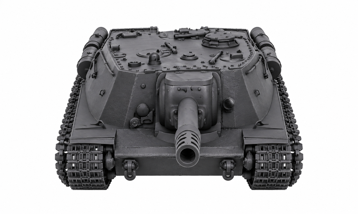 SSMODEL 1/72 1/144 SU-203 Soviet experimental heavy tank MODEL kit TSS0105 — detail view 4