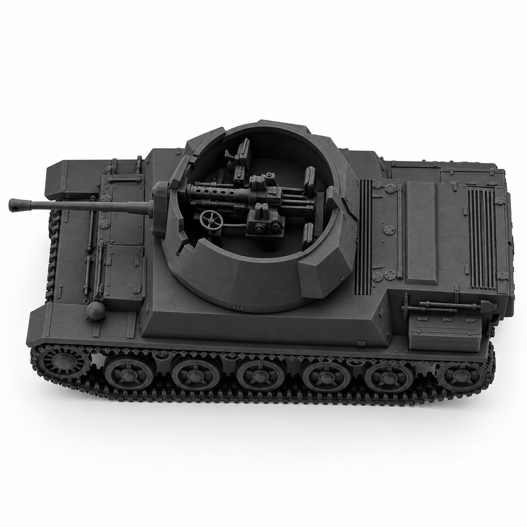 SSMODEL 1/72 1/144 WWII Swedish Landsverk L-62 Anti II SPAAG Resin Model TSS0860