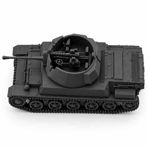 SSMODEL 1/72 1/144 WWII Swedish Landsverk L-62 Anti II SPAAG Resin Model TSS0860