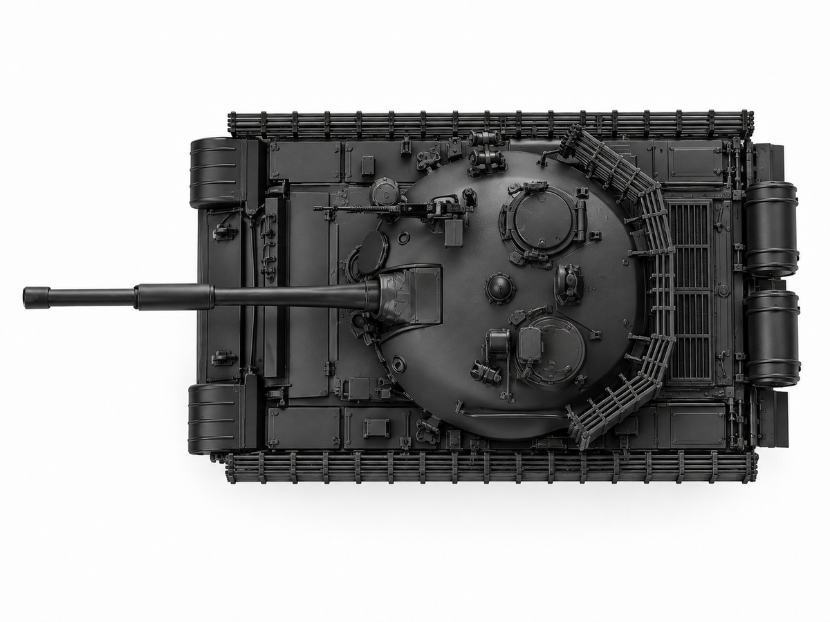 SSMODEL 1/72 1/144 Multi Scale T-62M KMT5 mine sweeper option Tank MODEL TSS1189 — detail view 5