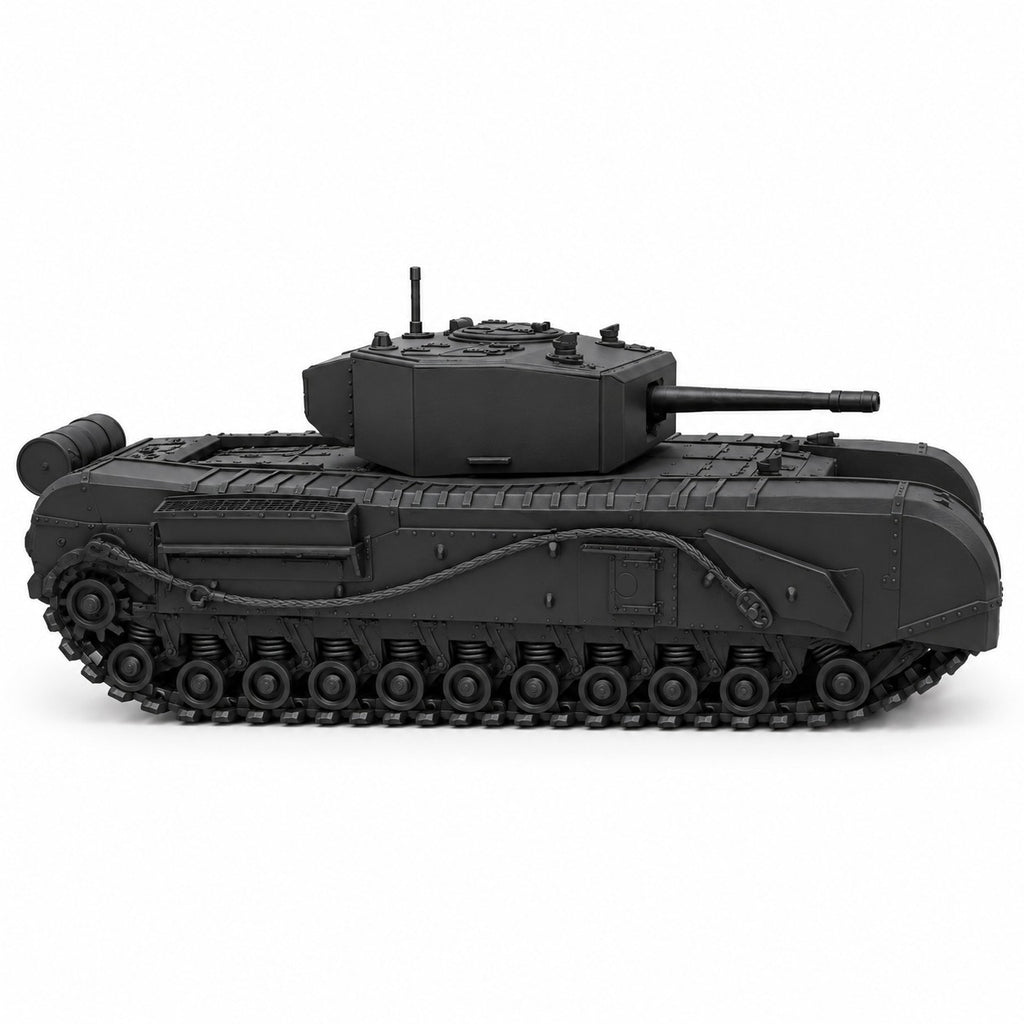 SSMODEL 1/72 1/144 Multi Scale Churchill MK III UK Tank Resin Model Kit TSS0800