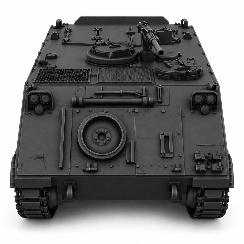 SSMODEL1/72 1/144 Multi-Scale M106 US mobile mortar Tank Resin MODEL KIT TSS0236