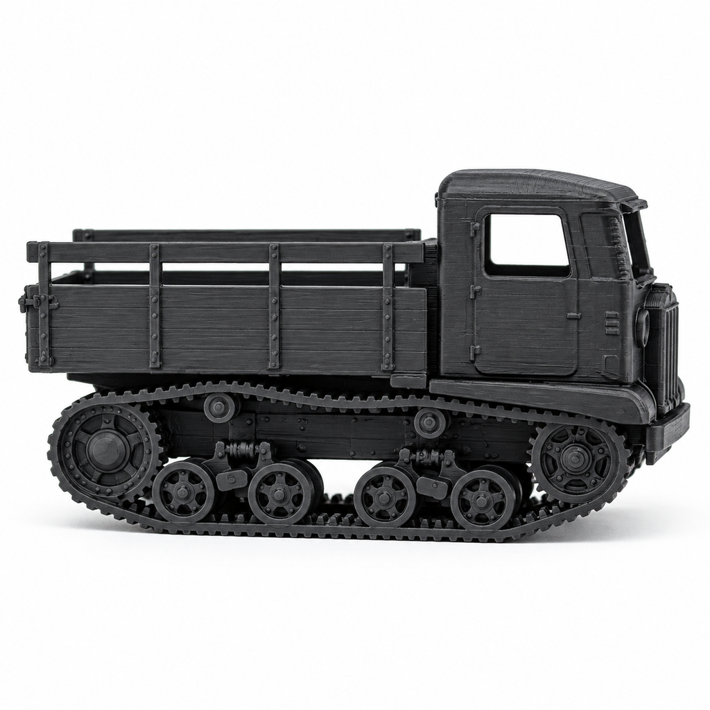 SSMODEL1/72 1/144 WW2 STZ-5 Tractor 122mm Howitzer M1910/30 Resin Model TSS1098