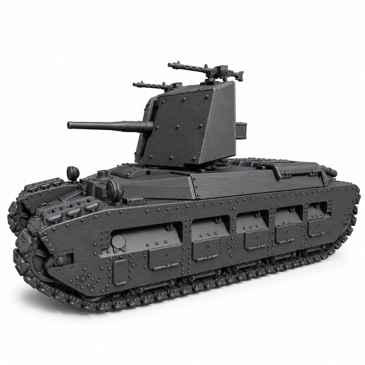 SSMODEL 1/72 1/144 5cm KwK38 L/42 Pz.Kpfw.II 748e Oswald Resin MODEL KIT TSS0746 — detail view 10