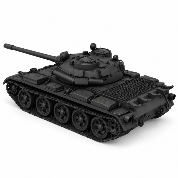 SSMODEL 1/72 1/144 T-55A (ZTS) East Germany and Czhechoslovak tank MODEL TSS0377