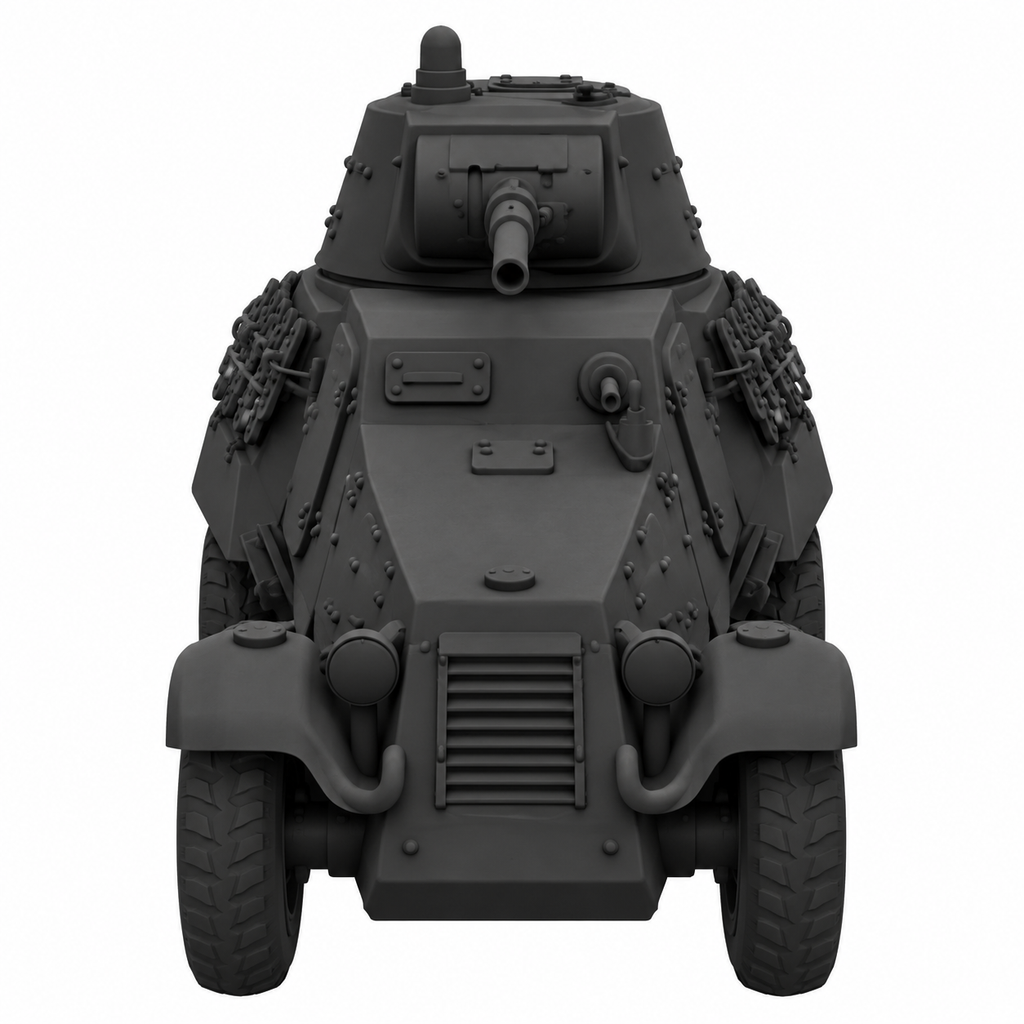 SSMODEL 1/72 1/144 Multi Scale BA-11 Tank Resin MODEL kit TSS0035