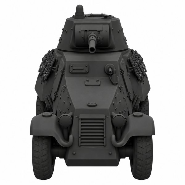 SSMODEL 1/72 1/144 Multi Scale BA-11 Tank Resin MODEL kit TSS0035