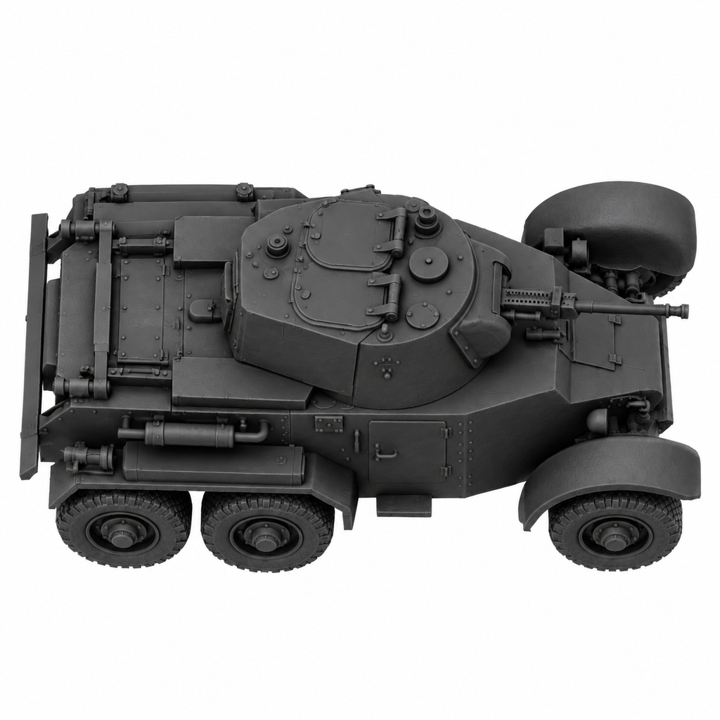 SSMODEL 1/72 1/144 Multi Scale BA-BT Soviet fictional armored Model Kit TSS0094