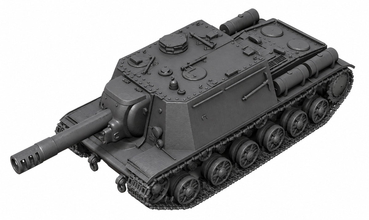 SSMODEL 1/72 1/144 SU-203 Soviet experimental heavy tank MODEL kit TSS0105 — detail view 2