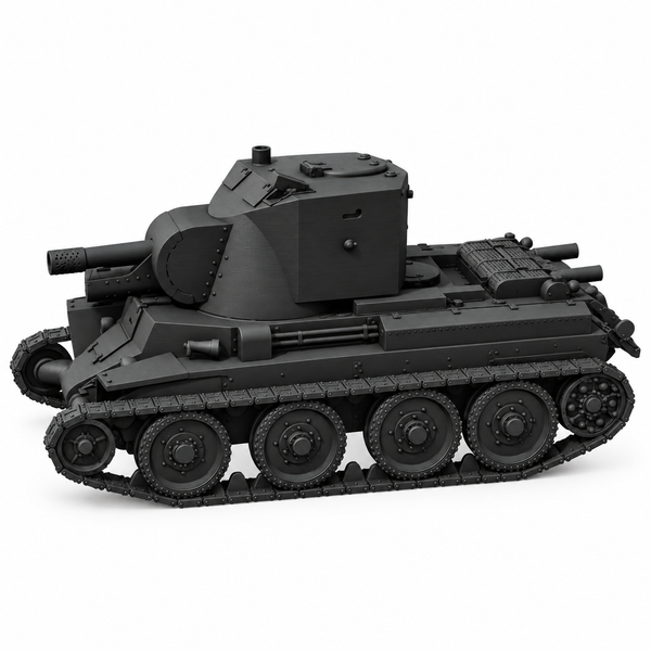 SSMODEL 1/72 1/144 Multi Scale BT-42 Finnish artillery tank Model Kit TSS0271