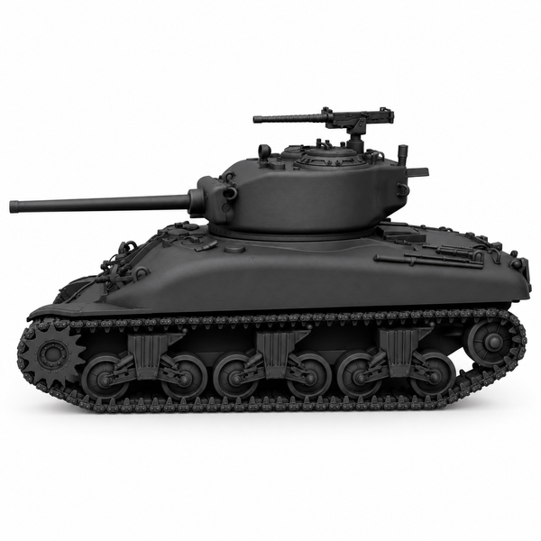 SSMODEL 1/72 1/144 Multi-Scale M4A1 76W Sherman US WWII Tank MODEL KIT TSS0208