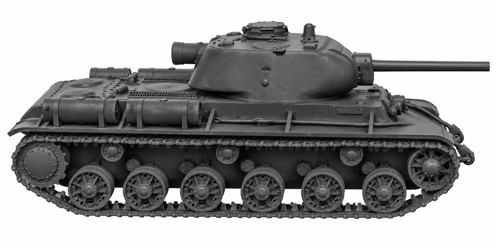 SSMODEL 1/72 1/144 Multi Scale KV-1s Soviet heavy tank resin MODEL kit TSS0116